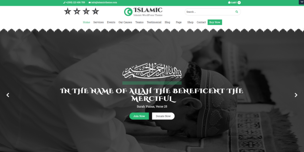 islamic-center-wordpress-theme
