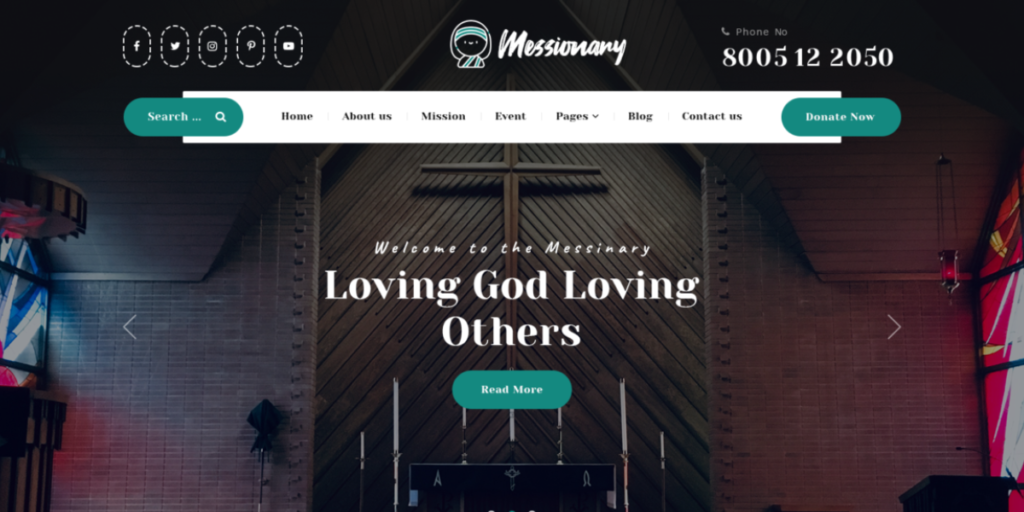 missionary-wordpress-theme