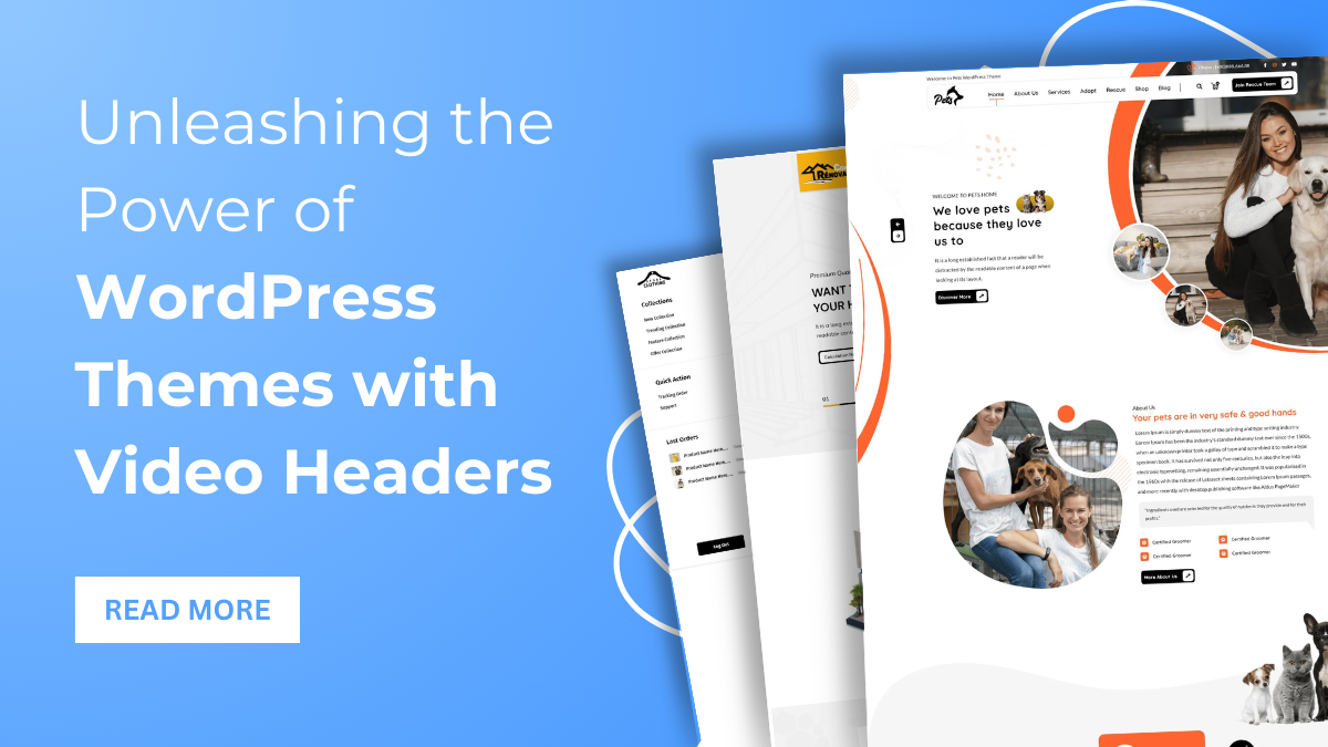 Unleashing the Power of WordPress Themes with Video Headers